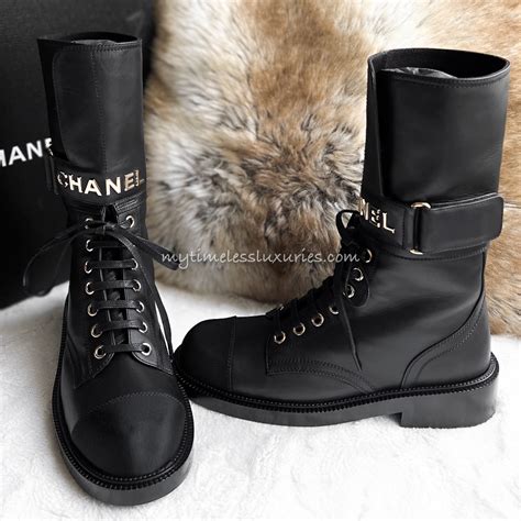 chanel shoes boots|real chanel boots.